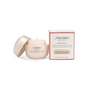 SHISEIDO Clear 2.6oz Benefiance Wrinkle Enriched Smoothing Cream
